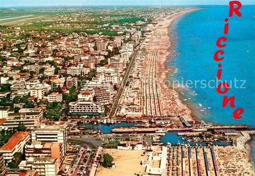 Riccione italia panorama aereo - italia,