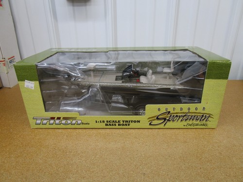 Triton bass boat ertl - bass, 1/18