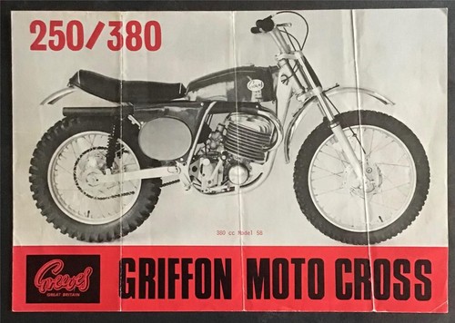 Brochure vendita moto greeves - moto,