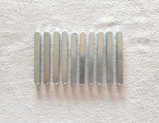 SET 10 perno quadro maniglia in ferro zincato mm. 6