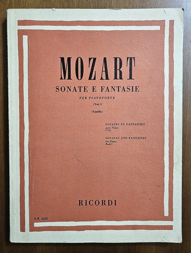 Mozart sonate fantasie per - mozart, e