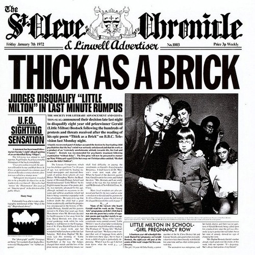 Jethro tull thick a brick - -,