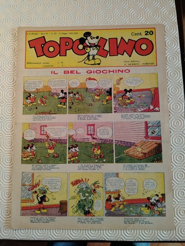 Topolino giornale nerbini - nerbini, n