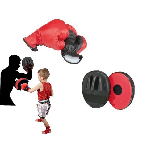 Guantoni boxe bambini - guantoni, con