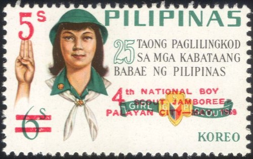 Filippine 1969 scouts girl - 1969, scouts/girl