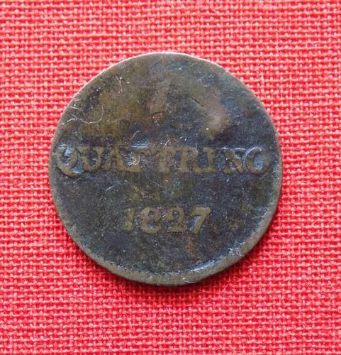 Quattrino 1827 granducato - quattrino,