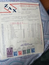 Zax documento fattura