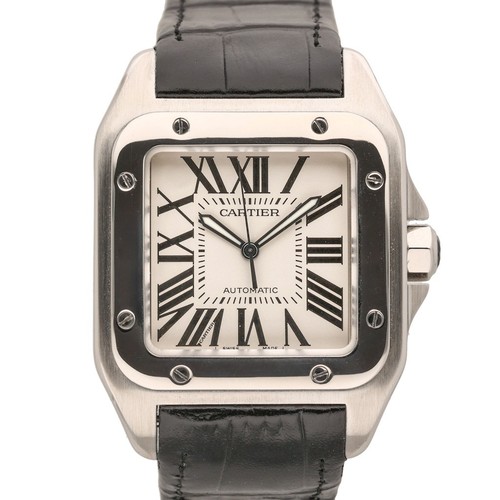 Cartier santos 100 ref - xl,
