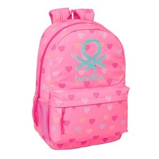  Zaino Scuola Benetton Heart