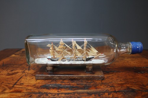Vintage ship bottle 4 - vintage,