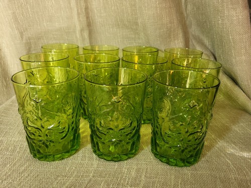 Vintage set bicchieri vetro - vintage,