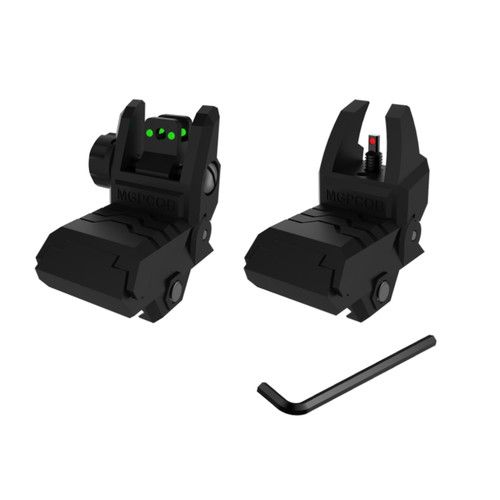 Mirino ferro fibra ottica - ferro,