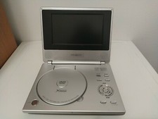 LETTORE DVD PORTATILE CON RICEVITORE ANTENNA TV SENZA ALIMENTATORE NON...