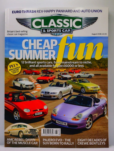 Classic sports car magazine - classic, &