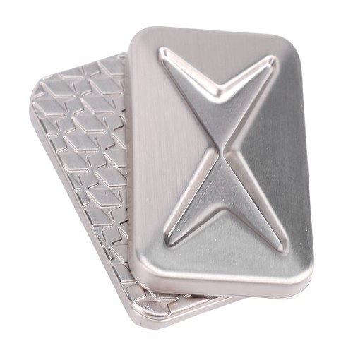 Metal fidget slider token - metal,