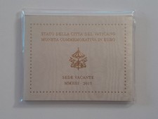 Euro 2 Vaticano 2013 FDC Sede vacante MMXIII in Folder (L1113)