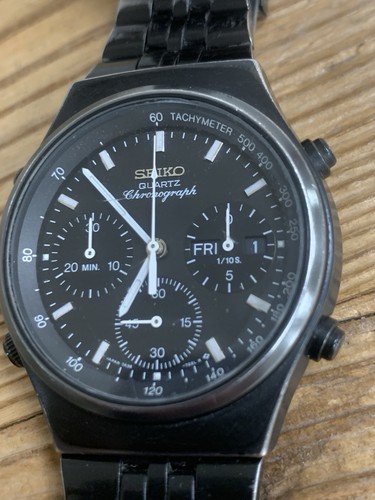 Seiko quartz chronograph - seiko,