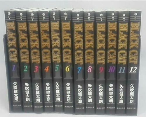 Black cat japanese ver manga - cat,