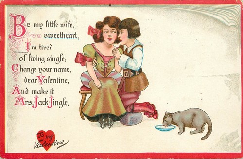 Cartolina san valentino - san,