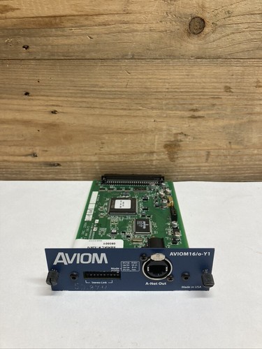 Scheda net aviom16 y1 - scheda, aviom16/o-y1