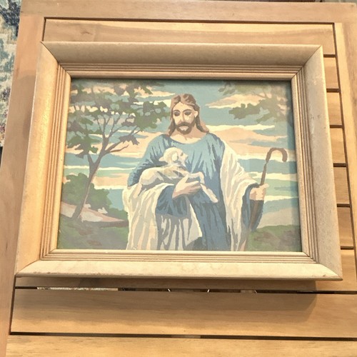 Quadro buon pastore vintage - "buon, pastore"