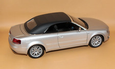 1:18 Norev Audi A4 3.2 Cabriolet in argento da collezione senza scatola originale