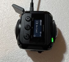 Videocamera Garmin VIRB 360 nera in scatola originale, necessita di batteria! 