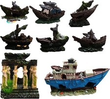 SUPER OFFERTA ARREDI ORNAMENTI ACQUARIO IN RESINA VARIE MISURE A SCELTA