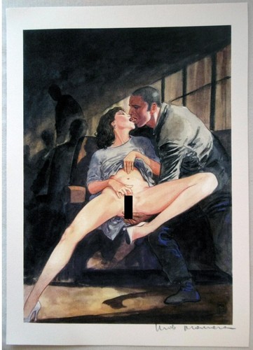 Milo manara bacio - milo, "il