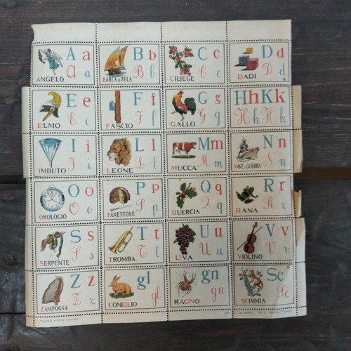 Alfebetiere vintage edizioni - alfebetiere,
