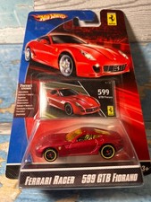 🔥Hot Wheels 599 GTB Fiorano Ferrari Racer Raro! 🔥