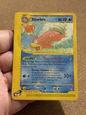 Slowbro 33/147 Set Aquapolis Rare Card Pokemon English Poor Played Original Card