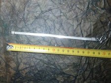 BRACCIALE PIATTO bagno  argento indiano  SNAKE INDIAN SILVER 18  20 CM