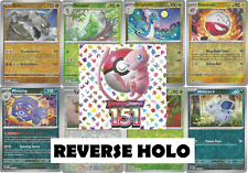 Pokémon - Scarlatto e Viola 151 - Singoli Reverse Holo Inglese ??