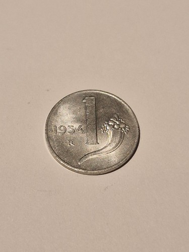 Moneta lira 1954 - moneta, 1