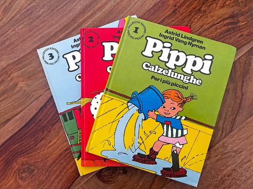 Pippi calzelunghe 3 volumi - pippi,