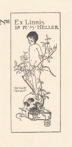 Exlibris bookplate klischee - 2,
