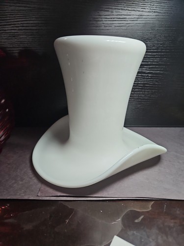 Vaso vetro arte latte - , opalino