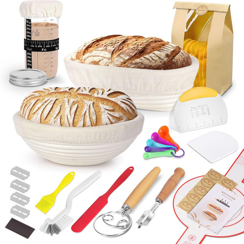 Cestino lievitazione pane set - lievitazione,