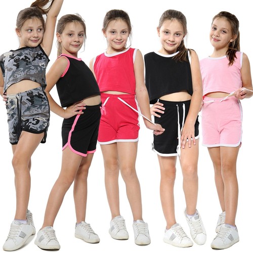 Set pantaloncini crop - pantaloncini,