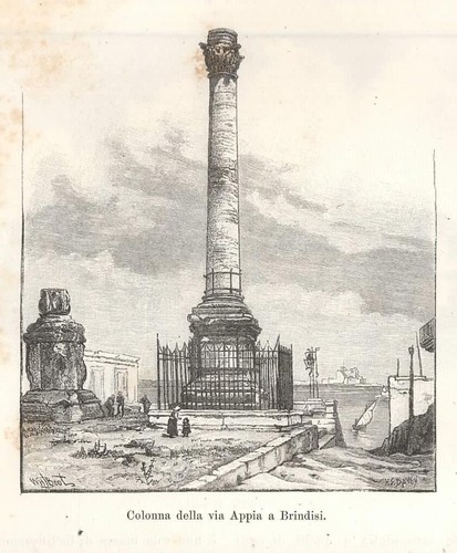 Stampa antica brindisi - stampa,