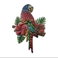 Carino pappagallo metallo arte