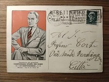 MILANO CARTOLINA PUBBLICITARIA LA SARTOTECNICA STOFFE