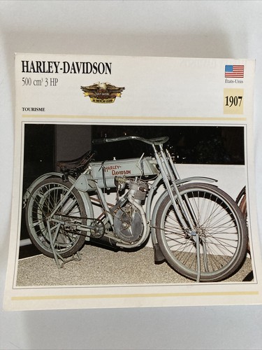Harley davidson 500 3hp - harley, 1907