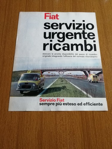 1962 fiat servizio - servizio, urgente
