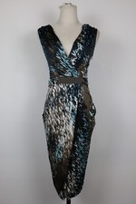 PENNY BLACK VESTITO ABITO DONNA TG. M WOMAN CASUAL VINTAGE DRESS CERNIERA