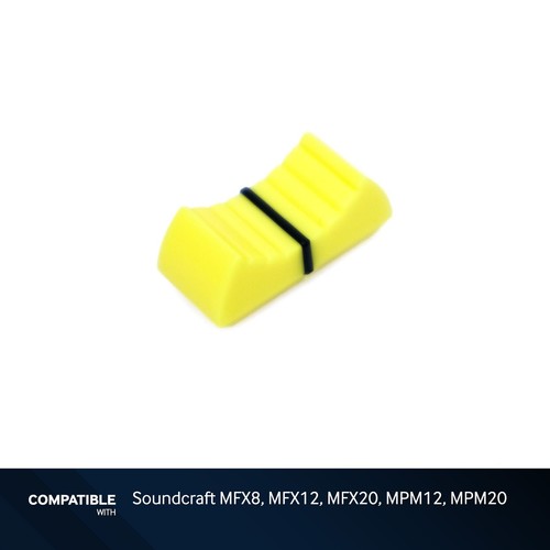 Soundcraft yellow fader - soundcraft,