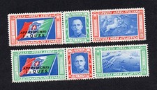 REGNO - Crociera Nord Atlantica - TRITTICI Apparecchio I QUES - MH* - Anno  1933