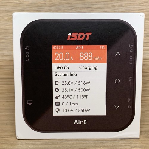 Isdt air8 smart lipo - smart,