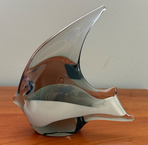 Scultura pesce vetro murano - scultura,